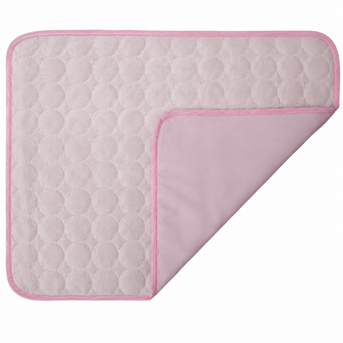 Cooling Pet Mat for Dogs & Cats – Breathable Ice Silk Summer Bed, Washable & Lightweight