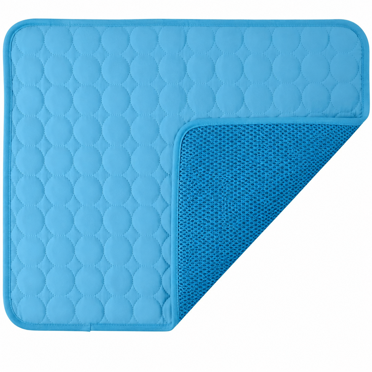 Cooling Pet Mat for Dogs & Cats – Breathable Ice Silk Summer Bed, Washable & Lightweight