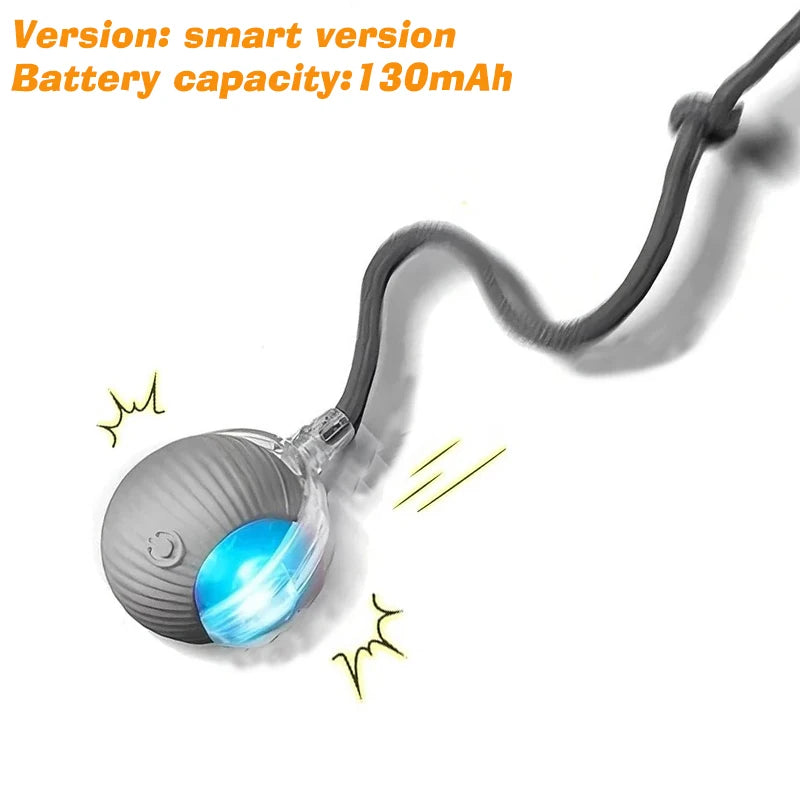 echargeable Smart Cat Ball – Automatic Rolling Interactive Toy for Cats & Kittens
