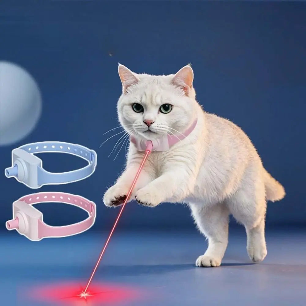 Automatic LED Laser Cat Toy Collar