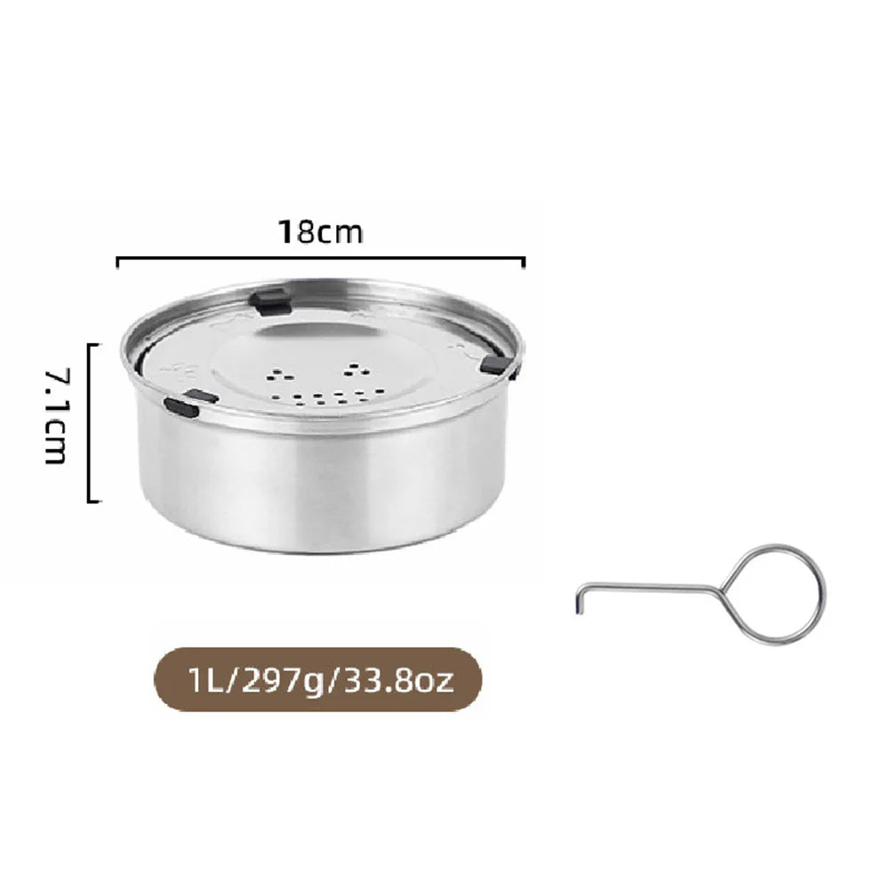 No-Spill Stainless Steel Pet Water Bowl – Anti-Splash & Non-Slip Design