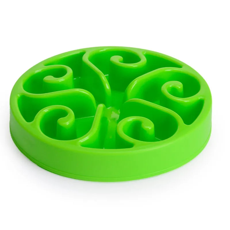 Slow Feeder Dog Bowl – Non-Slip Anti-Gulping Feeding Bowl for Puppies & Dogs